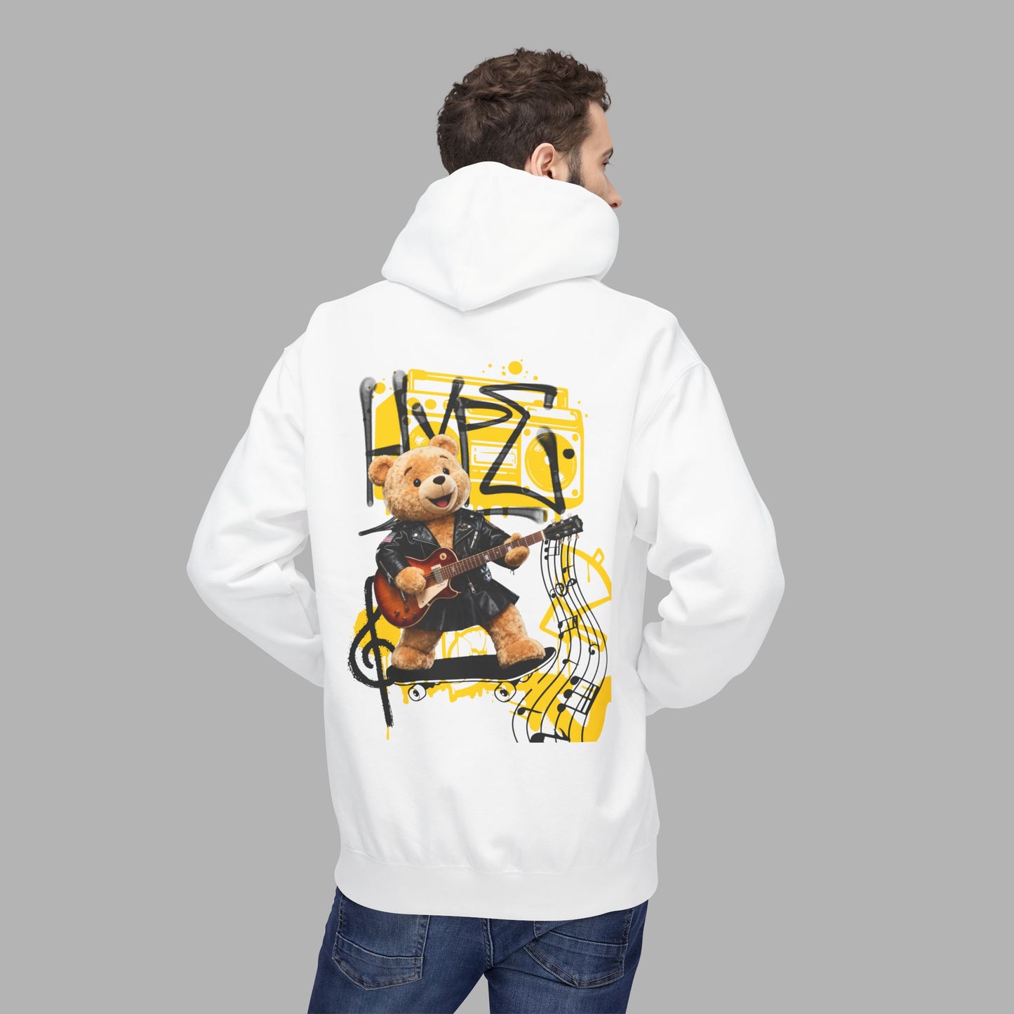 ROCKSTAR RICH TEDDY HOODIE